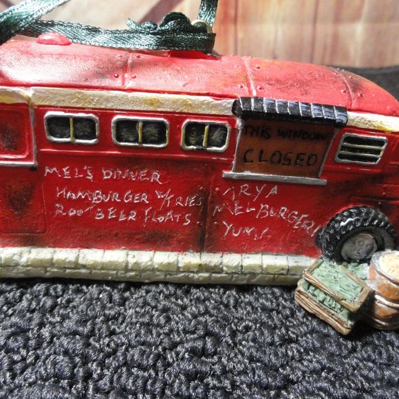 TJ's Collection MELS DINER Tree ornamant~Detailed~Christmas decor - Picture 2 of 6